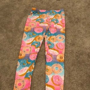 colorful and fun donut leggings!